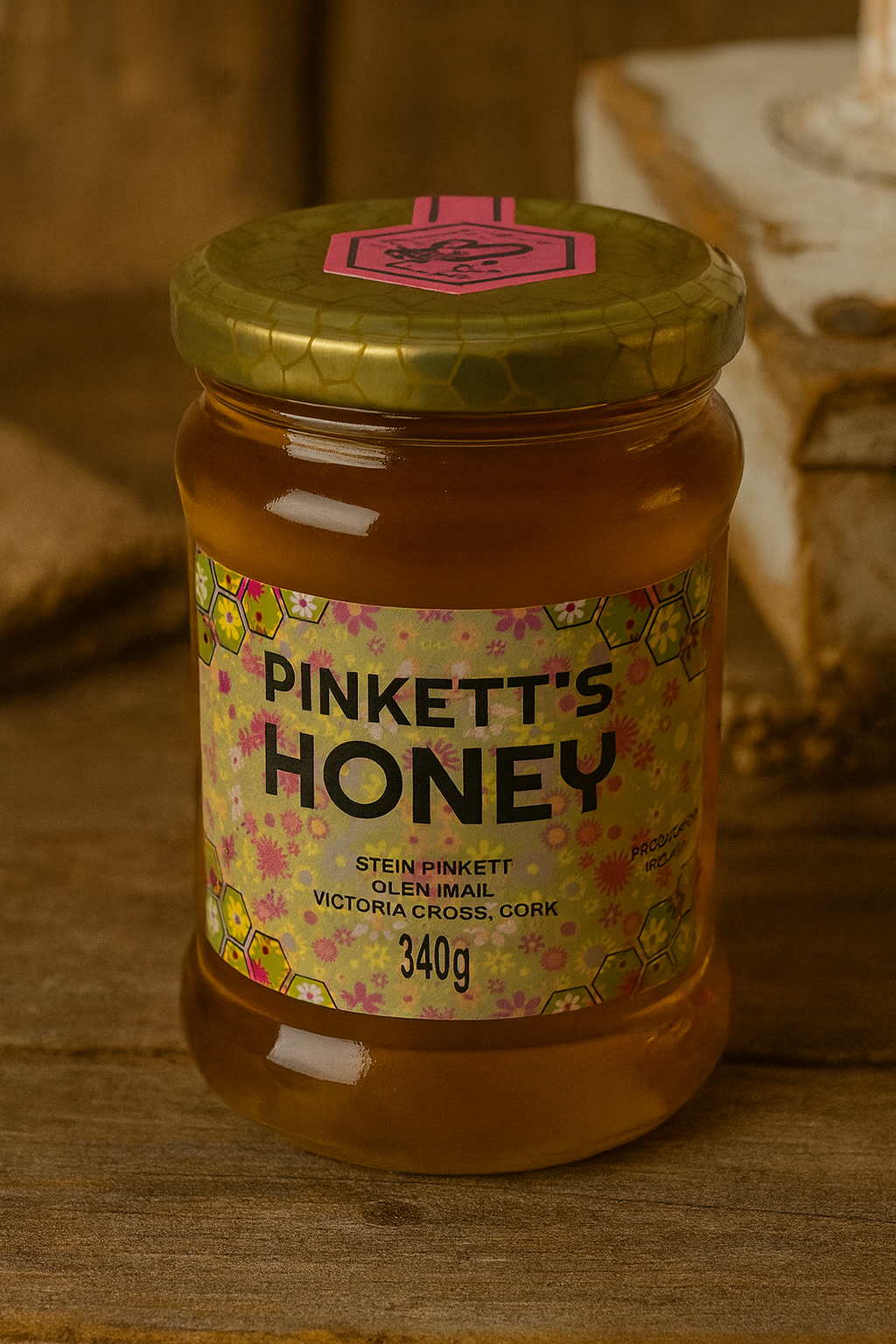 Pure Natural Irish Honey 340g